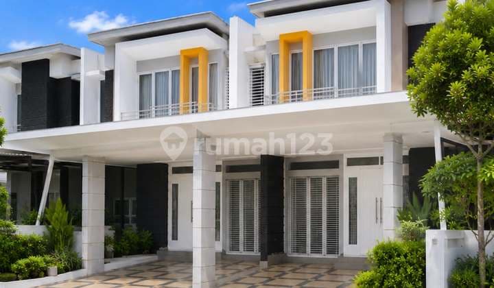 Maple Summarecon Bekasi House for Sale Semi Furnished Ready to Move SHM in Hand Low Price Near Pool and Security Post Cash/KPR