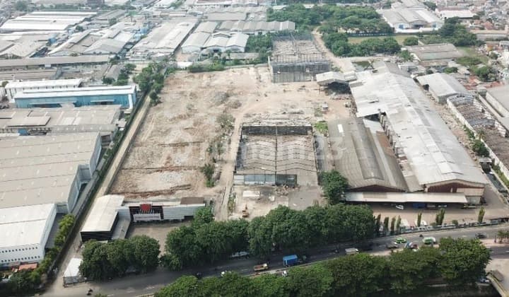 Dijual Tanah Harga Njop Ex Pabrik Kertas Di Daan Mogot Raya