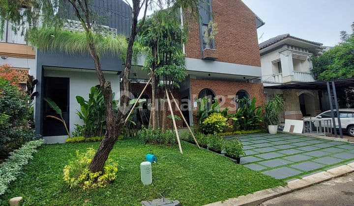 Villa-Style House with Unique Design in The Green Cluster, BSD.