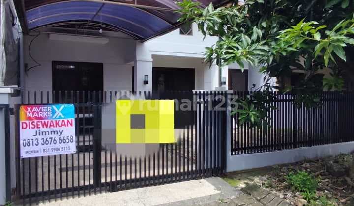 DIsewakan Rumah Purimas dekat MERR siap huni