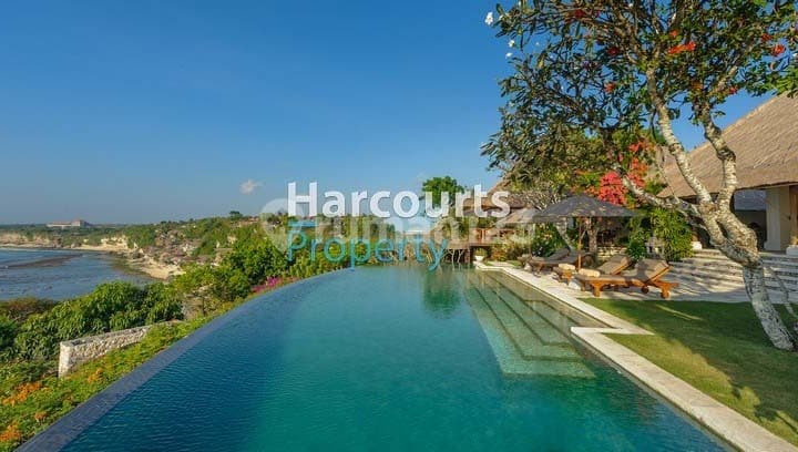 Villa With Magnificent Cliff Top Estate With 180° Ocean Views Area Bukit West Padang Padang Nih Buat Para Sultan !!