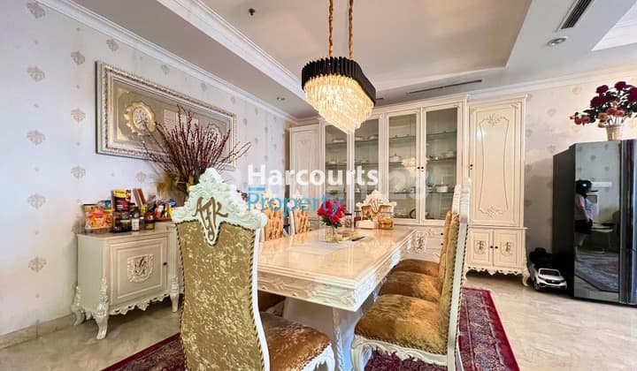 FOR SALE BEST PRICE APARTMENT BELLEZA SUITES JAKARTA SELATAN 4BR SEMI FURNISHED , Yakin Ga Mau Deketin Kantormu di Senayan BossQue Yuukk Survei Terus Bungkus !!