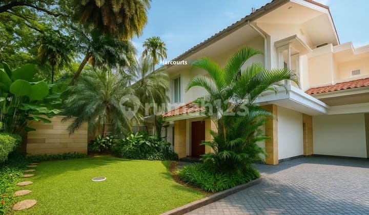 Disewakan Rumah Hunian Modern Tropical Area Jl. Daksa Selong Kebayoran Baru