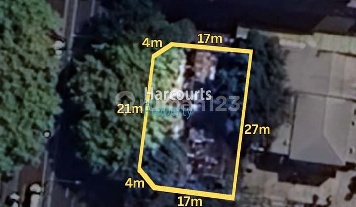 Disewakan Kavling Strategis Jl. Hos Cokroaminoto Menteng