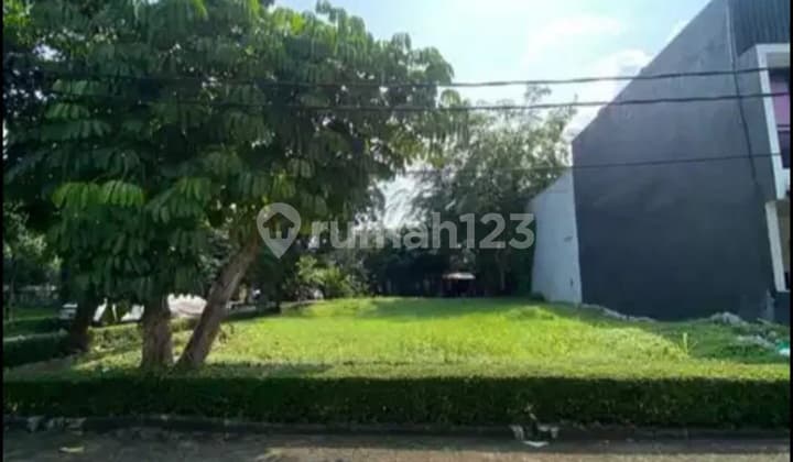 Kavling Hoek Siap Bangun, Stategis Dalam Cluster Di Bintaro 9