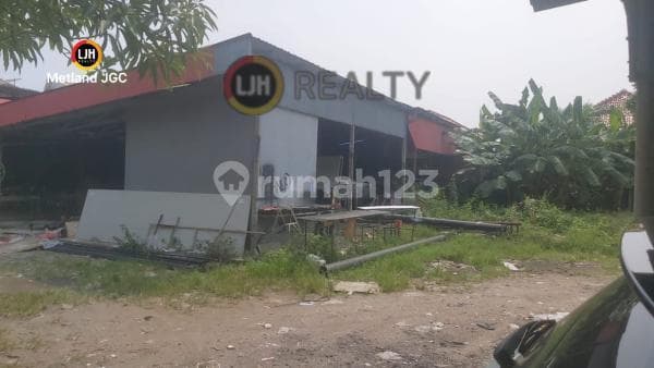 Tanah Luas 1.154 di Daerah Tipar Cakung bisa Lewat Container Cocok Utk Gudang Jakarta Utara