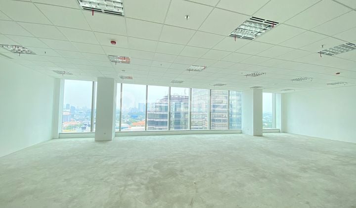 Sewa Murah Kantor Office Lippo Thamrin Luas 168m2 Bagus Jakarta Pusat