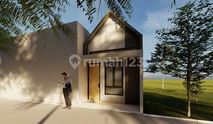 Rumah inden konsep minimalis akses motor termurah di cipayung