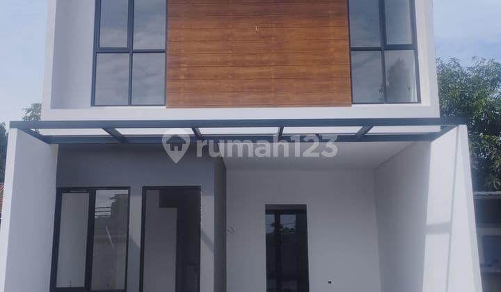 Rumah di Jual di Cilangkap Baru Modern Minimalis Asri dan Nyaman Lokasi Strategis Dalam Cluster