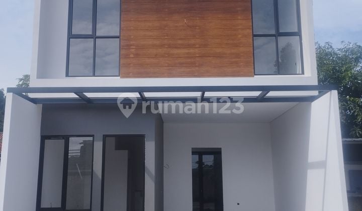 Rumah di Jual di Cilangkap Baru Modern Minimalis Asri dan Nyaman Lokasi Strategis Dalam Cluster