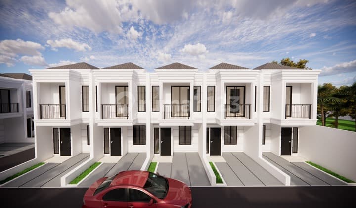 Rumah di Jua Akses Dua Mobil Dalam Cluster Hanya Dua Menit ke Stasiun Lrr Ciracas Ciracas Jakarta Timur