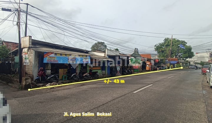 Tanah Dan Bangunan Strategis Harga Murah di Jl Utama Kota Bekasi