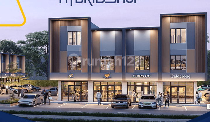 Ruko Bebas Banjir, Hybridshop di Prima Harapan Regency, Bekasi Utara, Bekasi