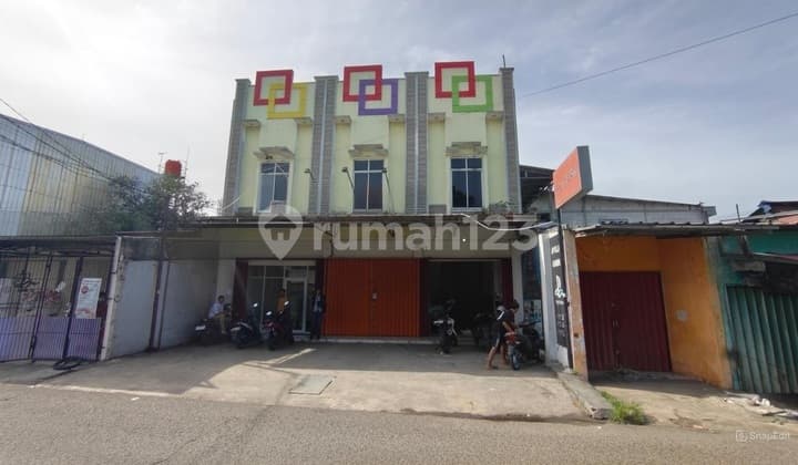 Ruko pinggir jalan besar Karang Satria Duren Jaya