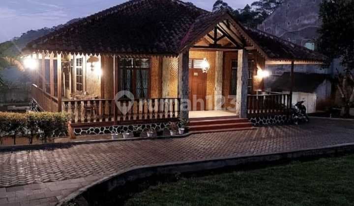 Rumah Villa View Pengunungan di Sukabumi Jawa Barat Dijual Full Furnished