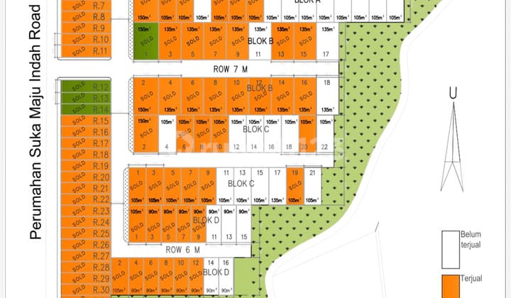 Quick Sale of Housing Plot in Griya Suka Maju, Medan