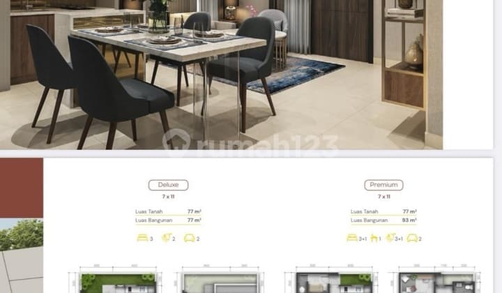 Disewakan Rumah Brandnew Summarecon Crown Gading.bekasi