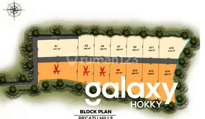 Dijual Tanah Kavling Zona Perumahan Belimbing Sari Pecatu Kuta Selatan Badung - Bali