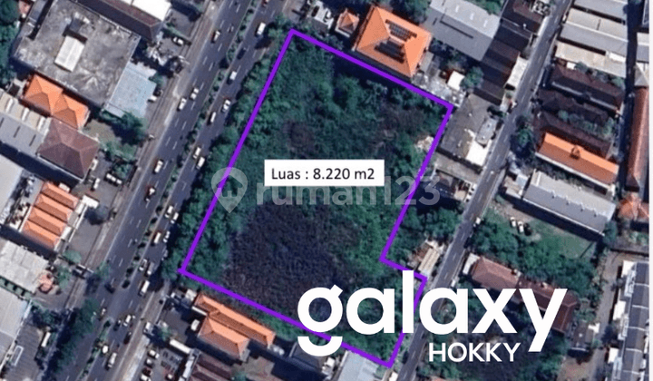 Tanah Sewa Strategis di Square Sunset Road Badung - Bali