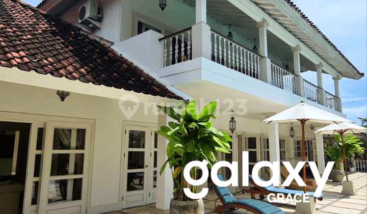 Dijual Villa Mewah Bergaya Colonial By The River Siap Huni di Kediri Tabanan - Bali