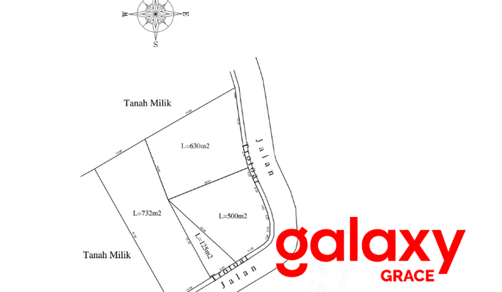 Leasehold Land in Seminyak Near Sunseroad Kuta Badung - Bali