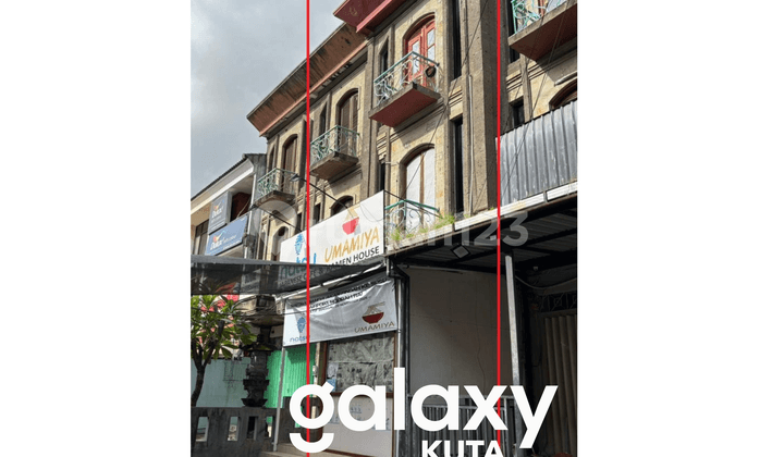 Dijual Ruko 3 Lantai Kawasan Komersial di Pulau Maluku Denpasar Barat - Bali