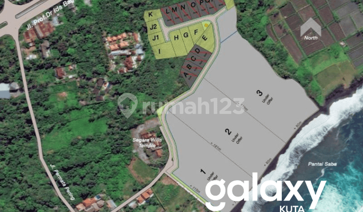 Dijual Tanah Saba Beach Gianyar - Bali
