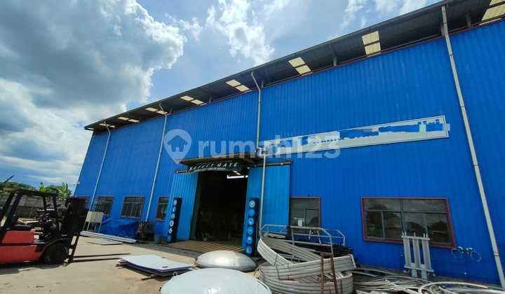 Gudang Indoor & Strategis di Rest Area KM 19B Tol Jakarta-Cikampek Bekasi Siap Pakai