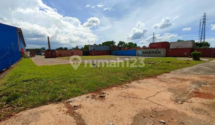 Lahan Tanah Komersil Strategis di Rest Area KM 19B Tambun Selatan Bisa Untuk Alat Berat
