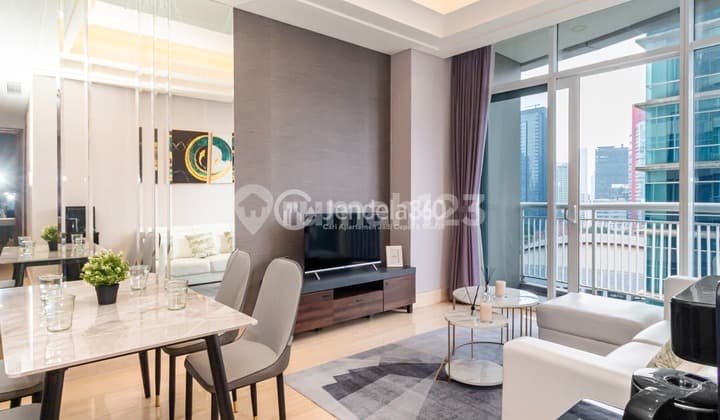 Apartment 2 BR Bagus Furnished murah siap huni