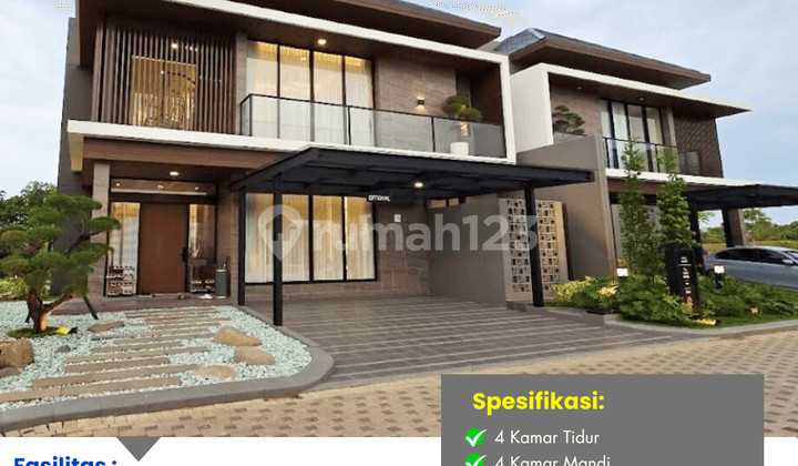 Ready-to-Occupy House Near Mangrove, Type 8X18, Morizen Summarecon