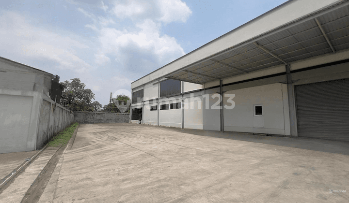 Ready-to-Use Warehouse 1.6ha Brand New, Former Food Factory 6 mins to Sentul Bogor Toll, Land Price 4.3 Million Per Meter.