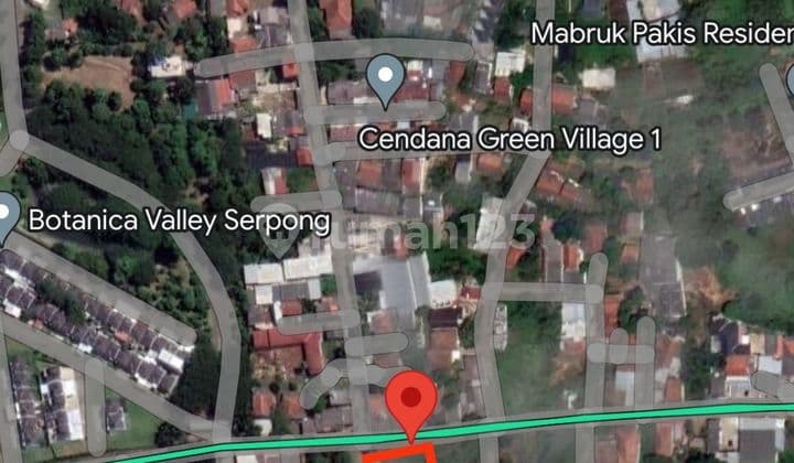 Dijual Tanah pinggir jalan besar cendana Rawakalong Bukit Dago Lt 2.000 shm