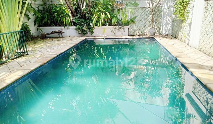 Home Office Inside Compound At Kemang With Private Swimming Pool