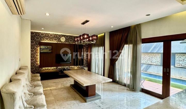 Townhouse At Pondok Pinang Furnished Good Quality Private Pool
