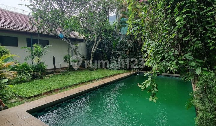 A Green And Cozy 2 Storeys House Surrounded By Trees At Kemang