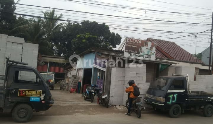 Dijual Rumah + Toko di JL. raya Cisoka - Jakarta Cikuya Solear