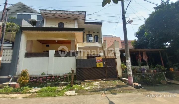 Rumah Mewah Murah 3 Lantai Komp Atsiri Petmai Strategis Dekat Stasiun Citayam Depok