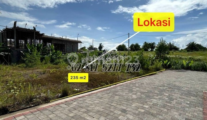 SHM Land 235 M2 and 255 M2 Area Villa Kedungu Tabanan - Lskt