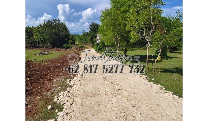 Freehold land 3.50 Are, Yellow Zone, suitable for boarding house, villa, house in Jimbaran, Badung, Bali.