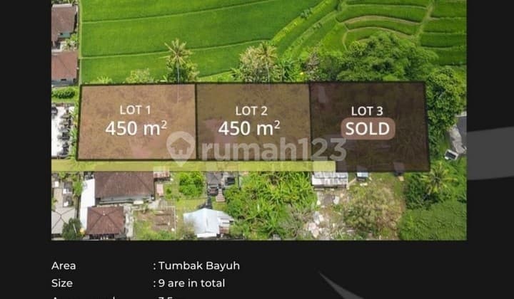 DisewakanTanah Super Langka, Zona Kuning, Siap bangun , Lsjho