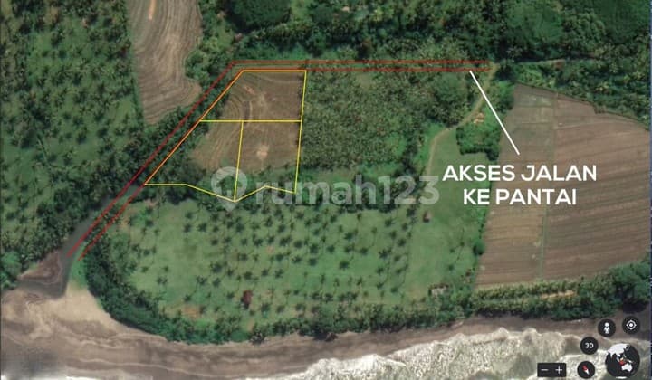 Dijual Tanah di Pantai Balian - Tabanan