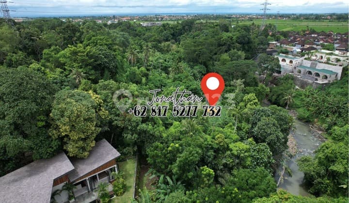 Tanah SHM 50 Are View Sungai Cocok Villa dan Retreat di Buwit