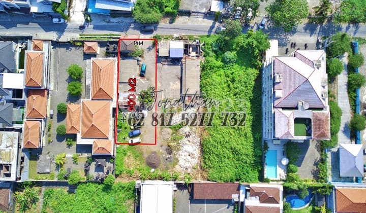 Tanah SHM Dewi Sri Kuta Cocok Hotel Villa Guesthouse - Lsadt