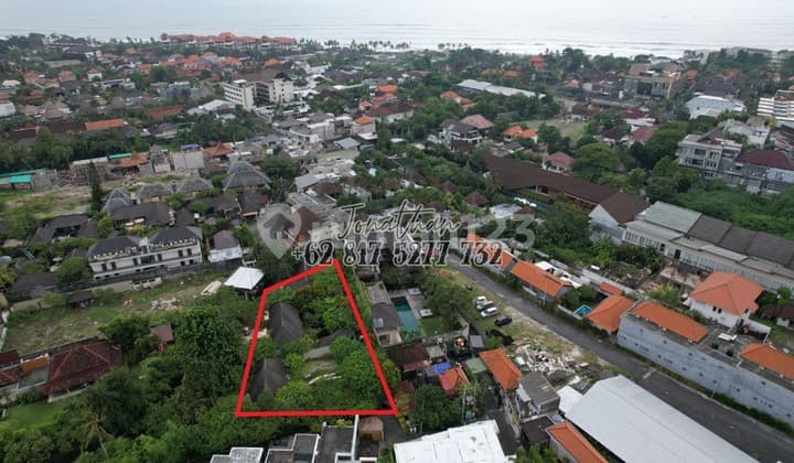 Tanah Elite Sebelah The Peppers Petitenget Cocok Villa Hotel