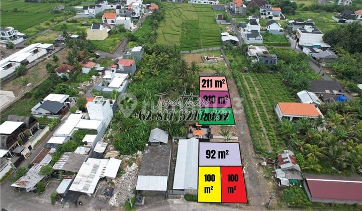 For Sale Kavling Tanah SHM Desa Belalang Kedungu Tabanan