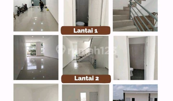 Ruko Baru 2.5 Lantai Siap Pakai & Strategis di Holis Raya