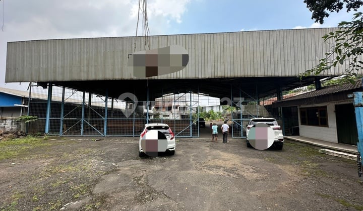For Sale: Mature Land Plus Warehouse And House on Main Road Cimahi