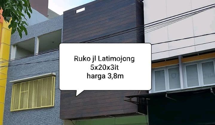 Affordable Shop House on Latimojong Street Near Veteran Saddang River