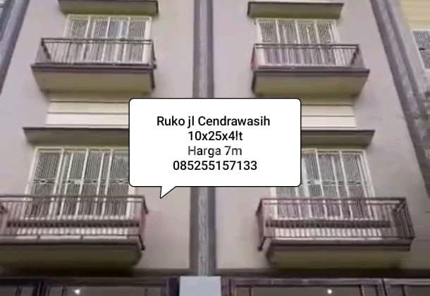 Ruko 4 Lantai Jl Cendrawasih Makassar Dekat Mappanyukki Merpati Haji Bau